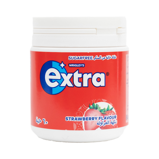 Extra Sugarfree Strawberry Gum 60 Pieces
