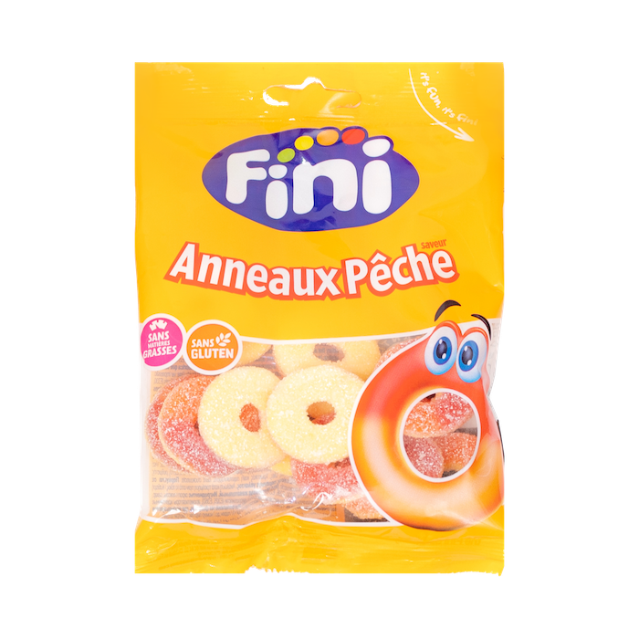 Fini Anneaux Peach Candy (90g)