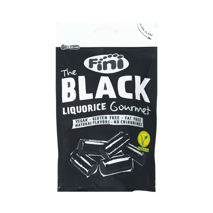 Fini The Black Liquorice Gourmet Candy (180g)