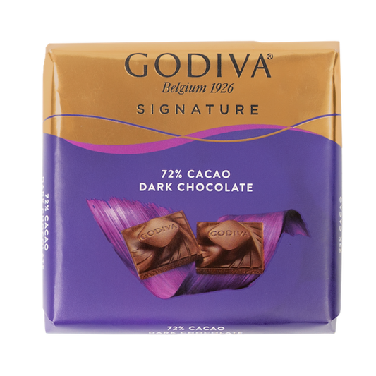 GODIVA Signature 72% Dark Chocolate (60g)