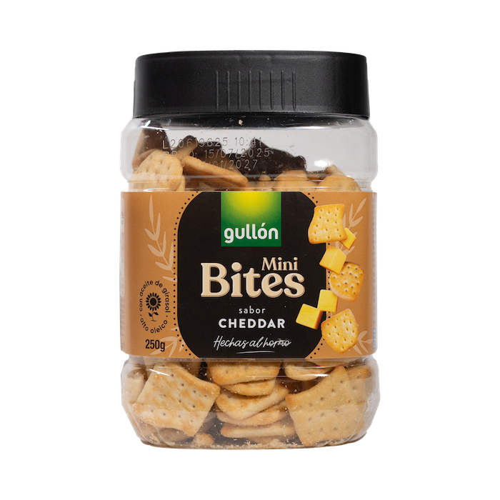 Gullon Mini Bites Cheddar Biscuits (250g)
