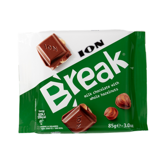 Ion Break Whole Hazelnuts Chocolate (85g)