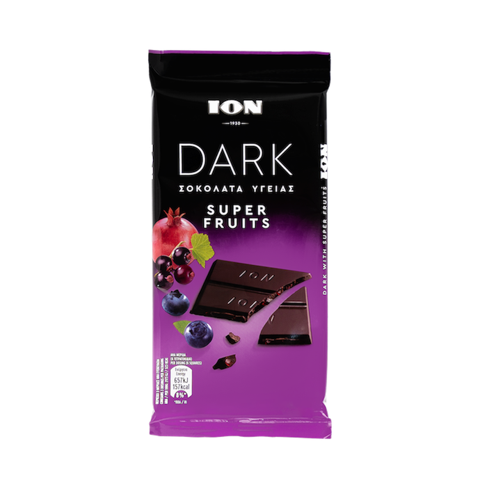 Ion Dark Super Fruit Chocolate (90g)