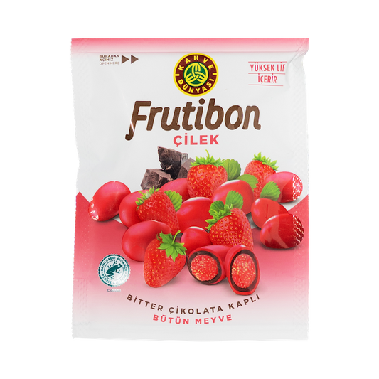 Kahve Dunyasi Frutibon Strawberry Chocolate (50g)