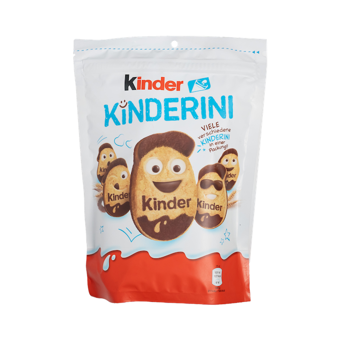 Kinder Kinderini Biscuits With Milk Chocolate (250g)