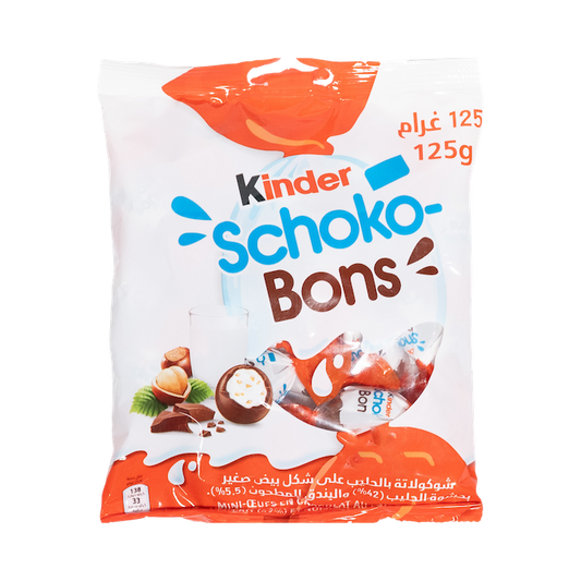 Kinder Schoko Bons Chocolate With Hazlenut (125g)