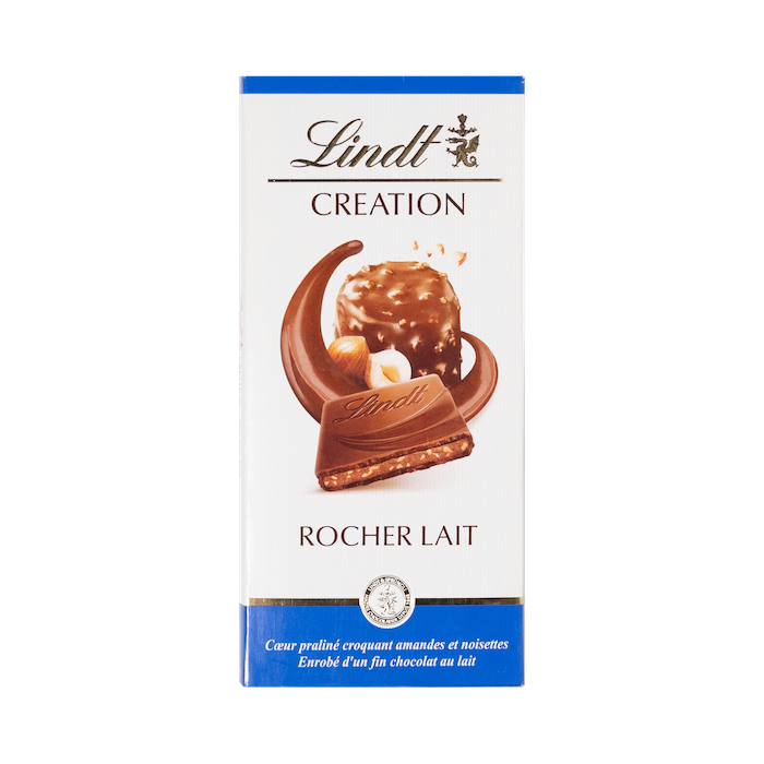 Lindt Creation Rocher Lait Chocolate (150g)