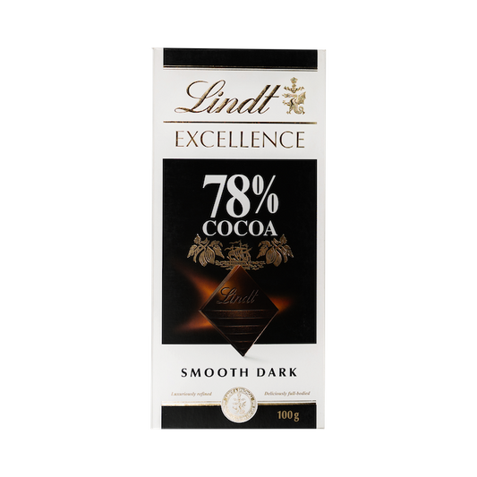 Lindt Excellence 78% Dark Chocolate (100g)