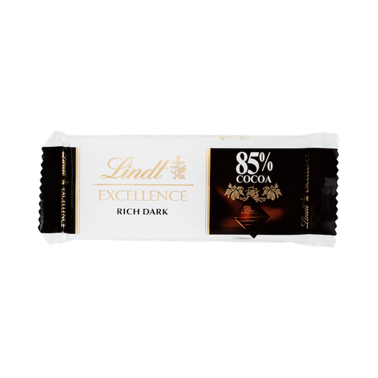 Lindt Excellence 85% Rich Dark Chocolate (35g)