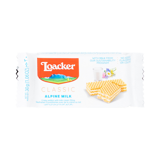 Loacker Classic Alpine Milk Biscuits (30g)