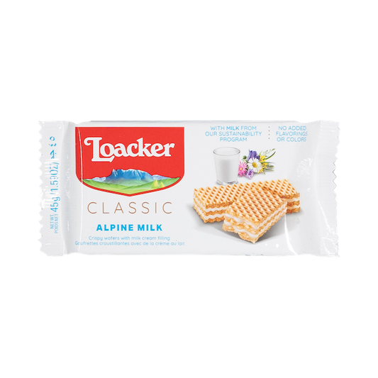 Loacker Classic Alpine Milk Biscuits (45g)