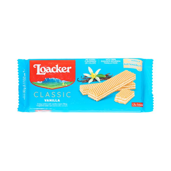 Loacker Classic vanilla Biscuits (90g)