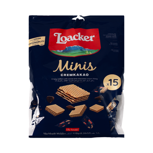 Loacker Minis Cremkakao Biscuits (150g)