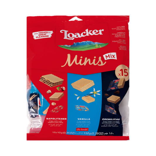Loacker Minis Mix Biscuits (150g)