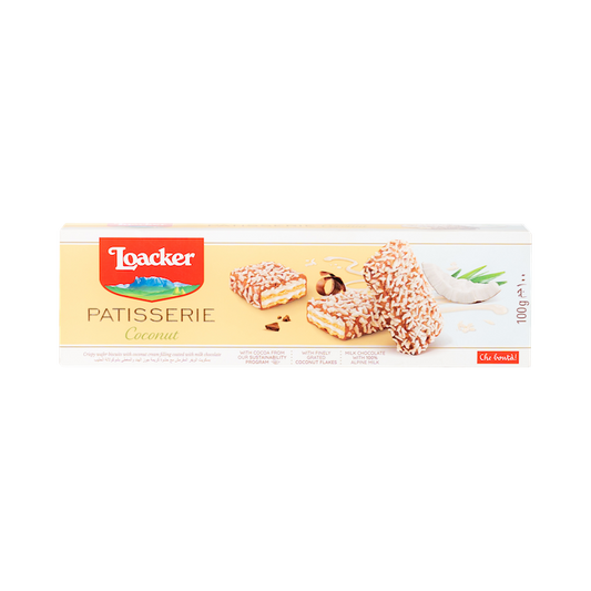 Loacker Patisserie Coconut Biscuits (100g)