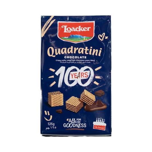 Loacker Quadratini Chocolate wafer (125g)