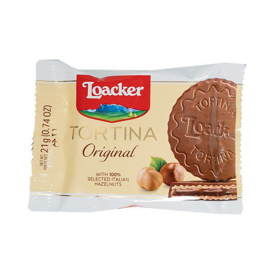 Loacker Tortina Biscuits Original (21g)