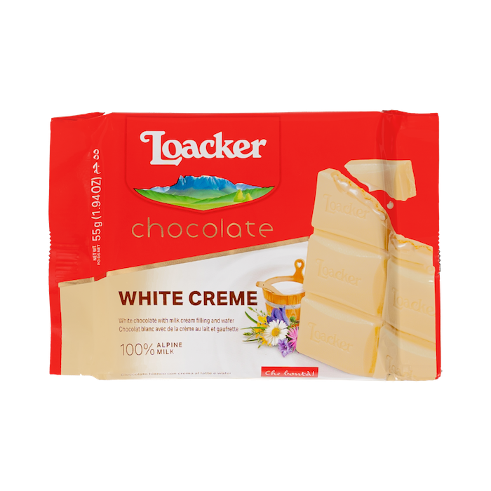 Loacker White Creme Chocolate (55g)