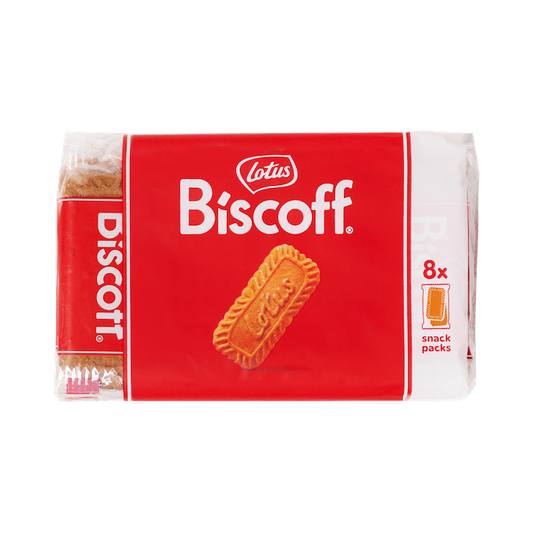 Lotus 8 Snack Pack Biscuits (124g)