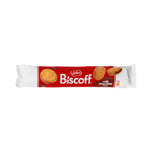 Lotus Biscuits 15 Pieces Milk Chocolate (150g)