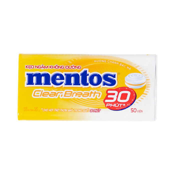 Mentos Clean Breath Lemon (35g)