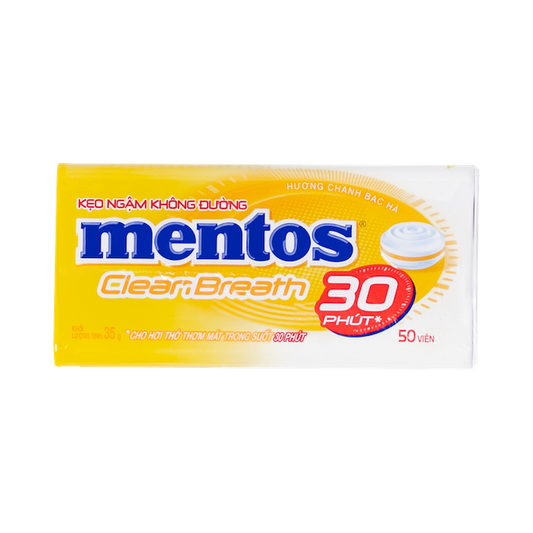 Mentos Clean Breath Lemon (35g)