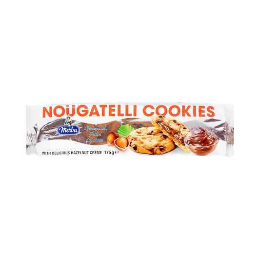 Merba Nougatelli  Cookies (175g)