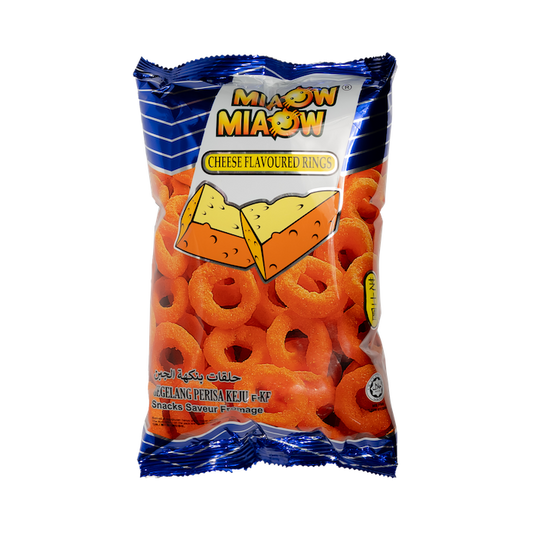 Miaow Miaow Cheese Rings Snacks (60g)
