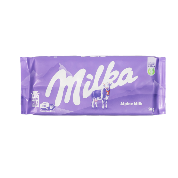 Milka Alpine Milk Chocolate (100g)