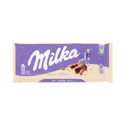 Milka Bubbly White Chocolate (100g)