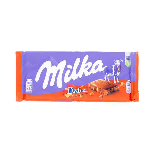 Milka Daim Chocolate (100g)