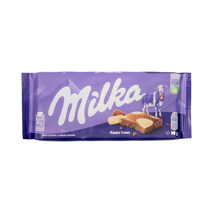 Milka Happy Cows Chocolate (100g)