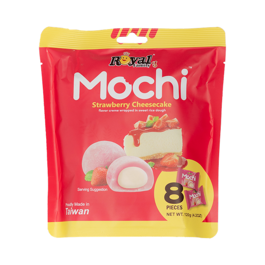 Mochi Strawberry Cheesecake 8 pieces (120g)