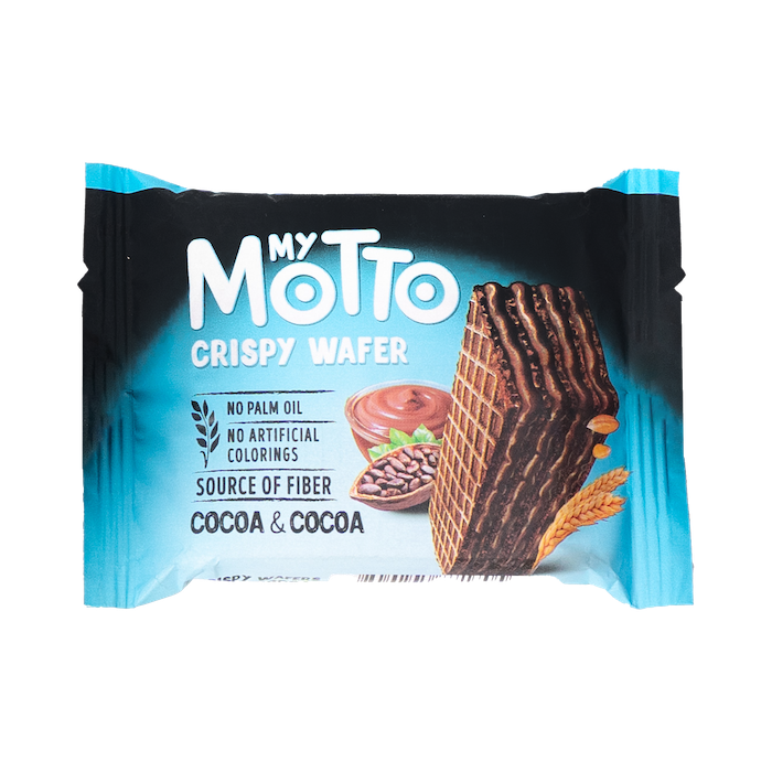 My Motto Crispy Wafer Chocolate Biscuits (34g)