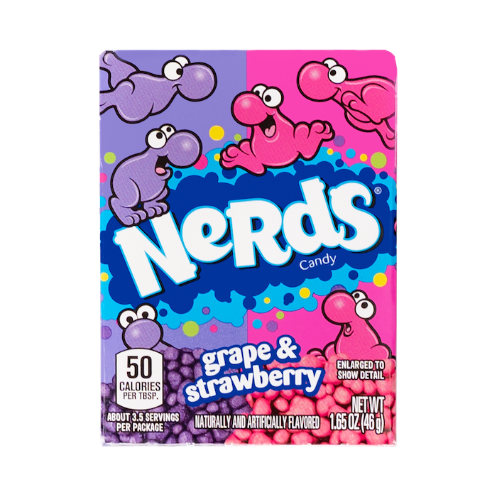 Nerds Grape & Strawberry Sweets (46g)