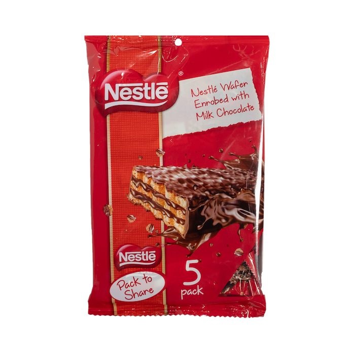 Nestle Wafer Biscuits With Milk Chocolate 5 Pieces