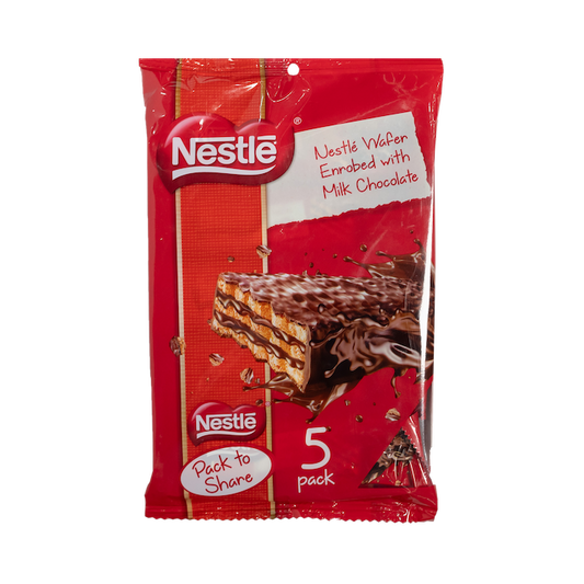 Nestle Wafer Biscuits With Milk Chocolate 5 Pieces