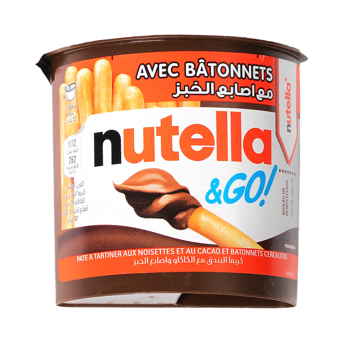 Nutella Go Hazelnut Chocolate Stix (52g)