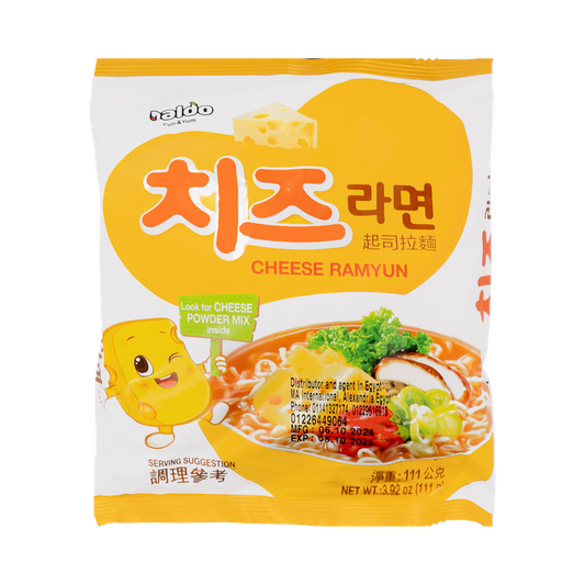 Paldo Cheese Ramen Noodles (111g)