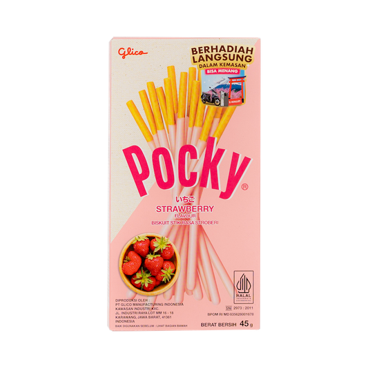 Pocky Strawberry  Biscuits (45g)