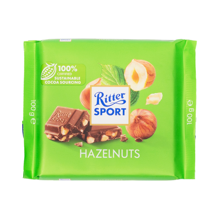 Ritter Sport Hazelnut Chocolate (100g)