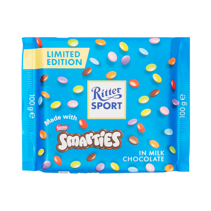 Ritter Sport Smarties Chocolate (100g)