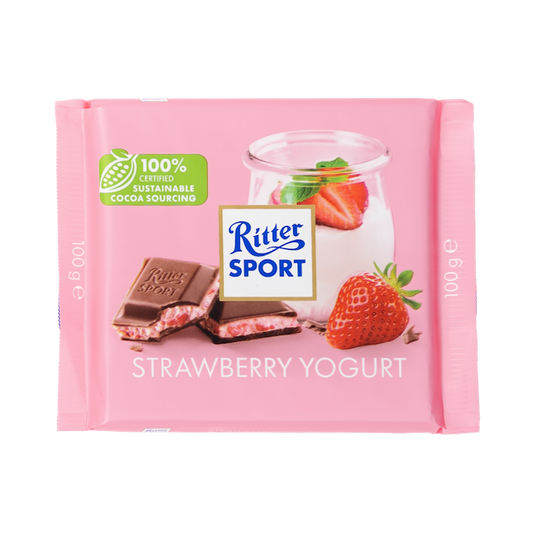 Ritter Sport Strawberry Yogurt Chocolate (100g)