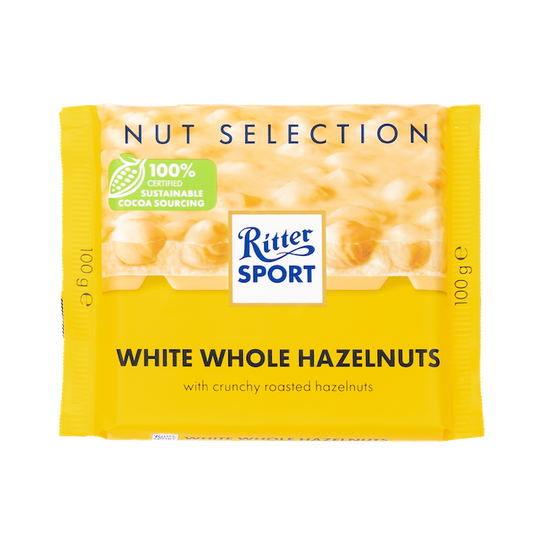 Ritter Sport Whole Hazelnuts Chocolate (100g)