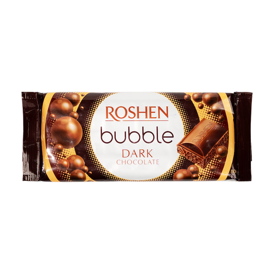 Roshen Bubble Dark Chocolate (80g)