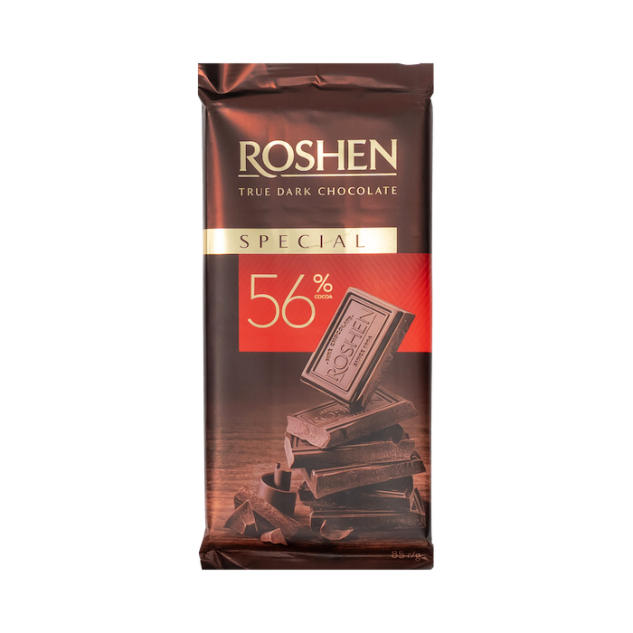 Roshen Special 56% Dark Chocolate (85g)