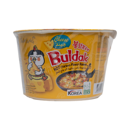 Samyang Buldak Cheese Hot Chicken Noodles Cup (105g)