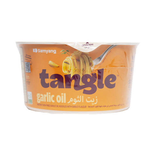 Samyang Tangle Garlic Oil Noodles Cup (100g)