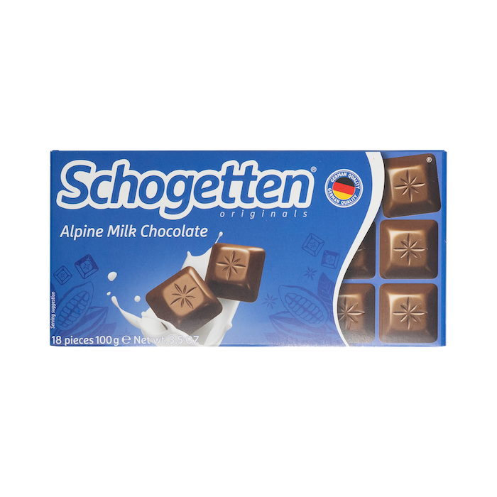 Schogetten Alpine Milk Chocolate (100g)