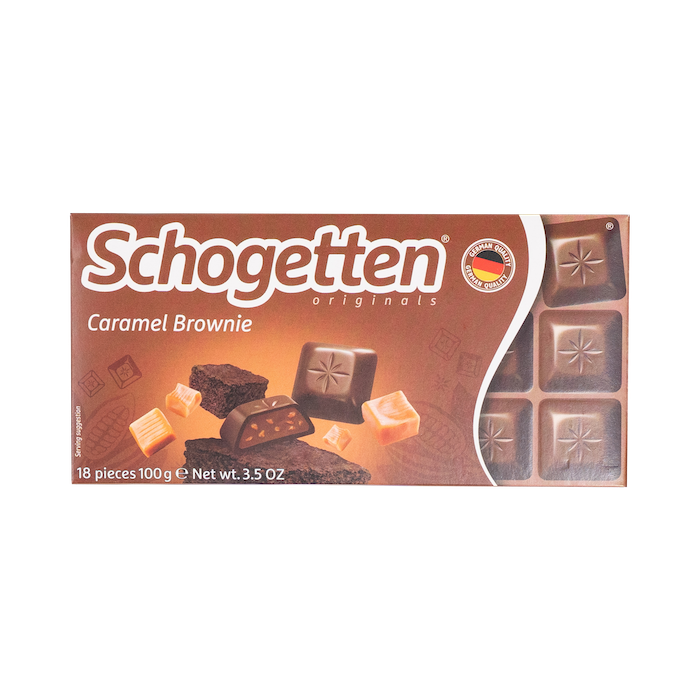 Schogetten Caramel Brownie Chocolate (100g)